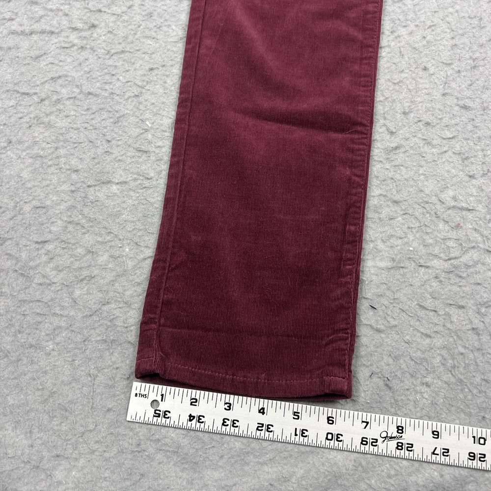 NEW Kut from the Kloth Pants Womens 4 Wine Red Catherine Boyfriend Corduroy Jean - Picture 9 of 12